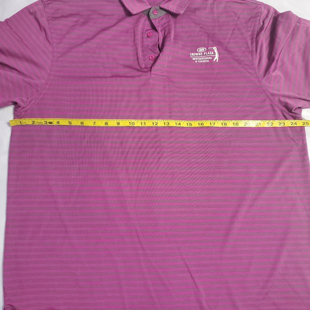 CROWN PLAZA INVITATIONAL AT COLONIAL MEN'S GOLF POLO SHIRT SIZE  XL.